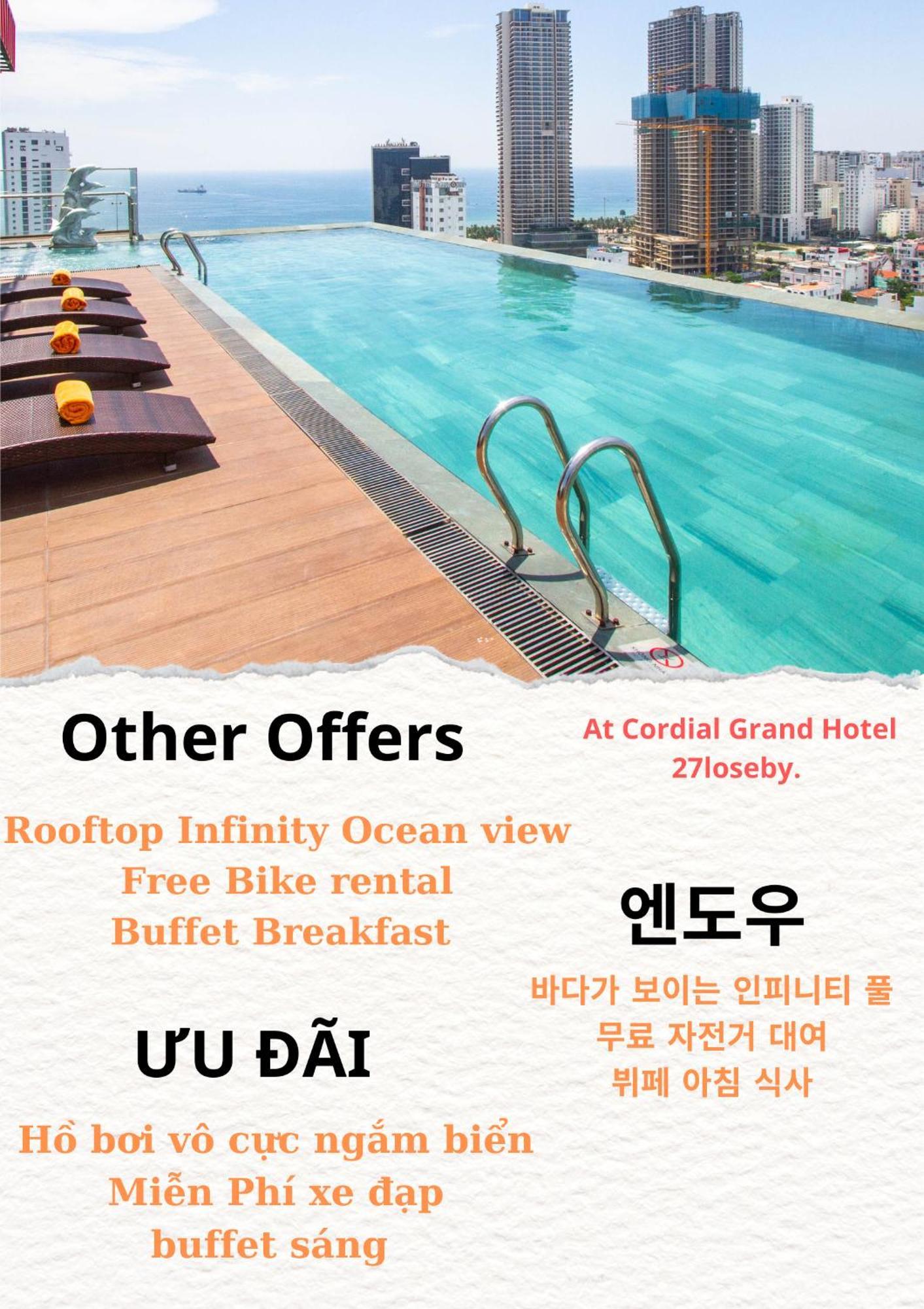 Cordial Beach Hotel Da Nang Bagian luar foto