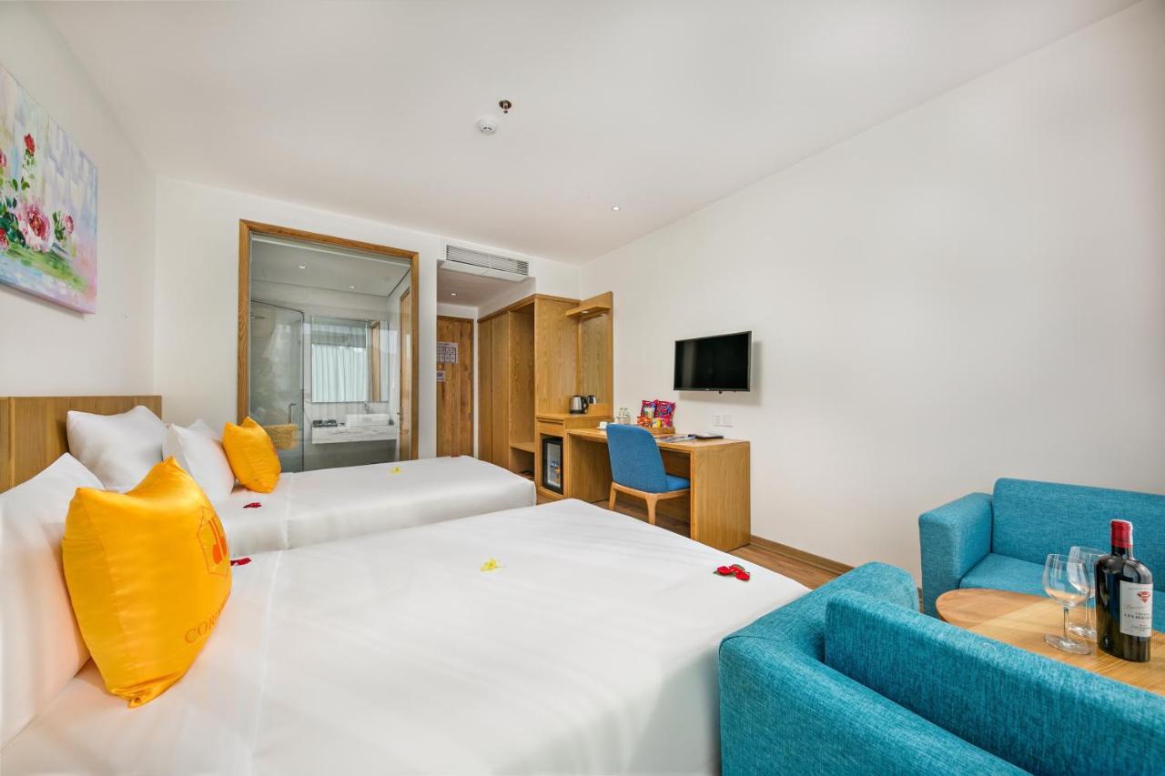 Cordial Beach Hotel Da Nang Bagian luar foto